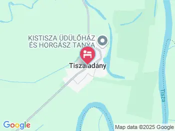 Gólyafészek Ifjúsági Tábor Tiszaladány a térképen