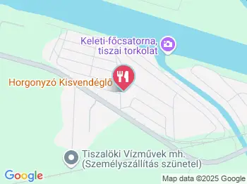 Horgonyzó Kisvendéglő Tiszalök a térképen