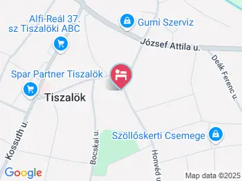 Kid Hotel Tiszalök a térképen