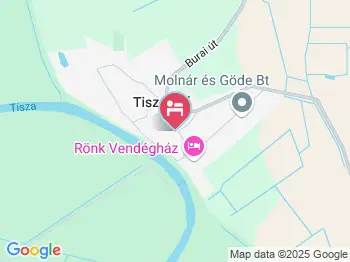 Kastélyszálló Tiszaroff Tiszaroff a térképen