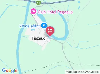 Tóparti Vendégház Tiszaug a térképen