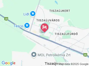 Phőnix Hotel Tiszaújváros a térképen