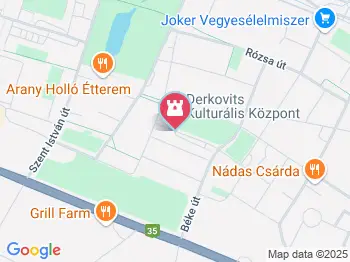 Derkovits Kulturális Központ - Helytörténeti Gyűjtemény Tiszaújváros a térképen