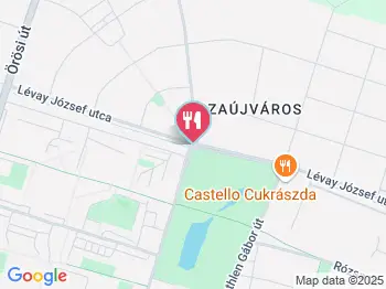 Scarpa Étterem & Pizzéria Tiszaújváros a térképen