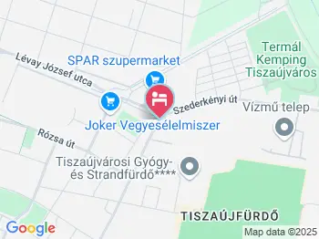 Termál Kemping Tiszaújváros a térképen