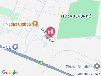 Trattoria Amici 2.0 Tiszaújváros a térképen