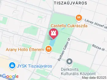 Városi Dísztó Tiszaújváros a térképen