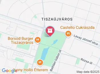 Városi Millenniumi Park Tiszaújváros a térképen