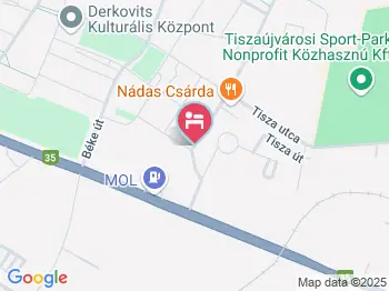 Veronika Hotel Tiszaújváros a térképen