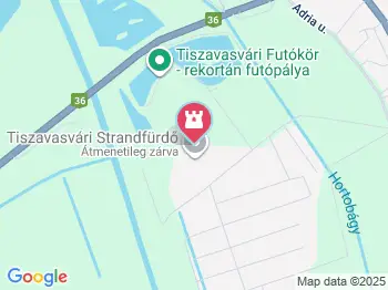 Tiszavasvári Strandfürdő Tiszavasvári a térképen