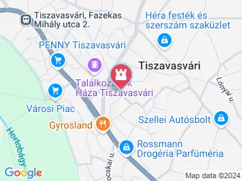 Vasvári Pál Múzeum Tiszavasvári a térképen