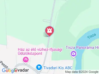 Árvizi Emlékpark Tivadar a térképen