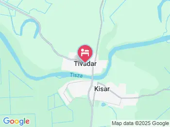 Tiszaparti Nyaraló Tivadar a térképen