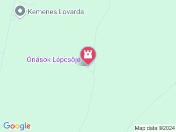 Óriások Lépcsője Tök a térképen