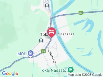 5 Puttonyos Vendégház Tokaj a térképen
