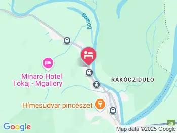 Bodrogzug Vendégház Tokaj a térképen