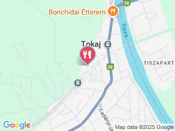 Borgaléria Pinceborozó Tokaj a térképen