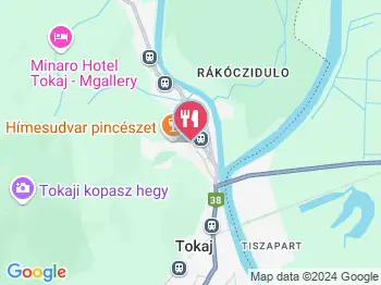 Borostyán Borszaküzlet és Borozó Tokaj a térképen