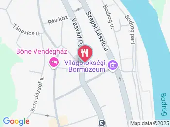 Demeter Zoltán Borászat Tokaj a térképen