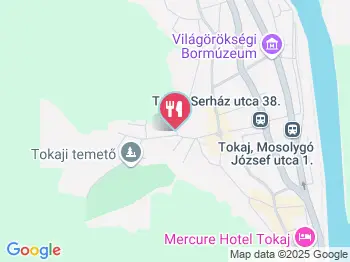 Dobogó Pincészet Tokaj a térképen