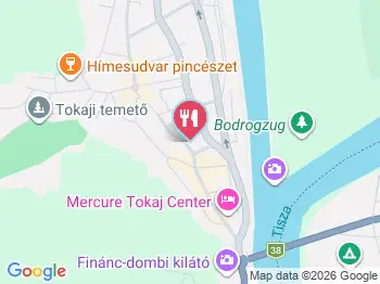 Fakapu Pince és Panzió Tokaj a térképen