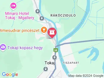 Hegyalja Galéria Tokaj a térképen