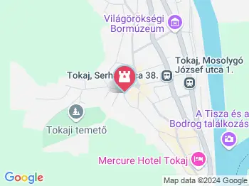 Jézus szíve templom Tokaj a térképen