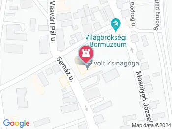 Kulturális és Konferenciaközpont Tokaj a térképen