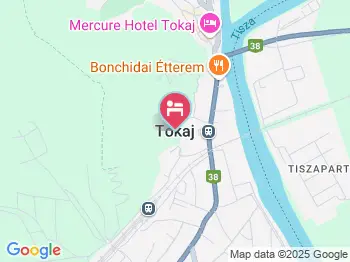 Millennium Hotel Tokaj a térképen