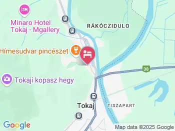 Paulay Borház és Vendégház Tokaj a térképen