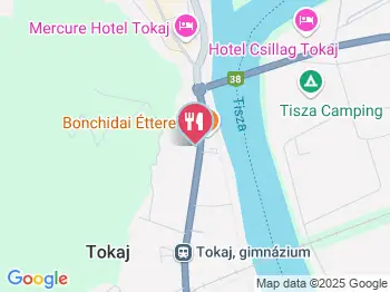 Szalóczi Borozó Tokaj a térképen