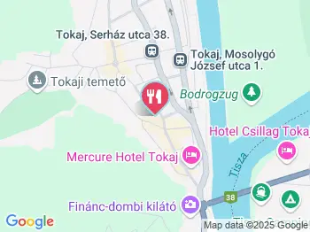 Szandi Presszó Tokaj a térképen