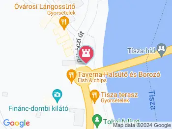 Tokaj felirat Tokaj a térképen