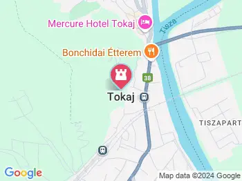 Tokaj-hegyaljai történelmi borvidék kultúrtáj Tokaj a térképen