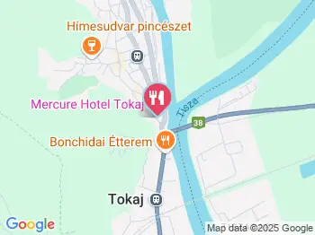 Tokaj Hotel Étterme Tokaj a térképen
