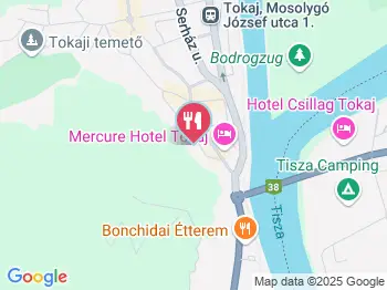 Tokaji Faló Kávézó & Pizzéria Tokaj a térképen