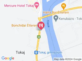 Hordó Borozó Tokaj a térképen