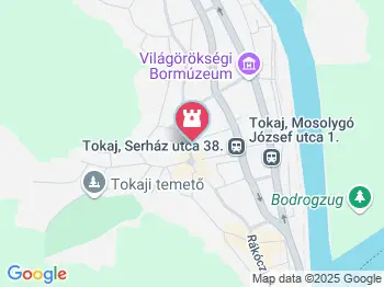 Tokaji Múzeum Tokaj a térképen