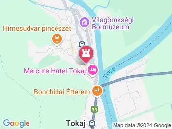 Tokaji séták Tokaj a térképen