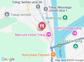 Veresszekér Biker's Pub Tokaj a térképen