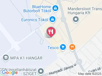 Kartal Döner Kebab Tesco Tököl a térképen