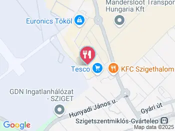 Panda Gyorsétterem - Tesco Tököl a térképen