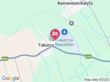 Aero Vendégház Tokorcs a térképen