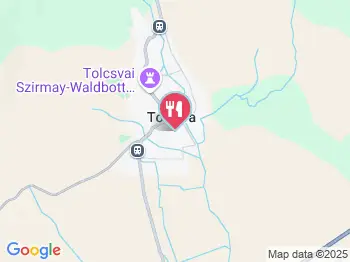 Ős Kaján Étterem Tolcsva a térképen