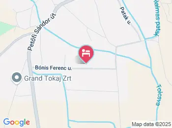 Prokop Vendégház Tolcsva a térképen