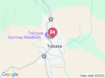 Szent Imre Vendégház Tolcsva a térképen