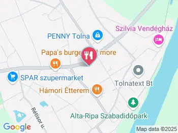 Wittner Cukrászda Tolna a térképen