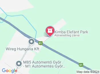 Kimba Elefánt Park Töltéstava a térképen