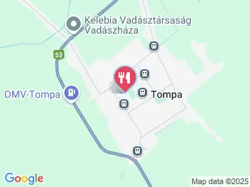 Colorádo Pub Étterem Tompa a térképen