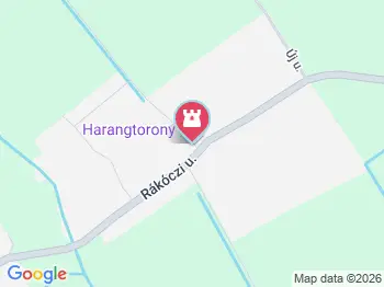 Harangtorony Tompaládony a térképen